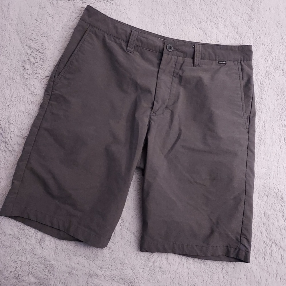 Travis Mathew Shorts Mens 32 Golf Performance Stretch Gray Nylon Stretch Casual